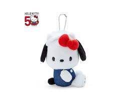 SANRIO JAPAN ORIGINAL POCHACCO HK 50TH ANNIVERSARY EVERYONE MASCOT / PLUSH