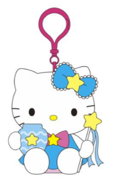 HELLO KITTY MASCOT CLIP ON AQUARIUS ZODIAC