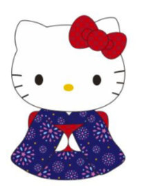 SANRIO HELLO KITTY HANABI BEAN DOLL