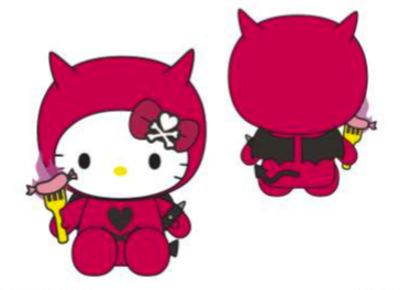 SANRIO HELLO KITTY BEAN DOLL LIL' MEATBALL HALLOWEEN TOKIDOKI