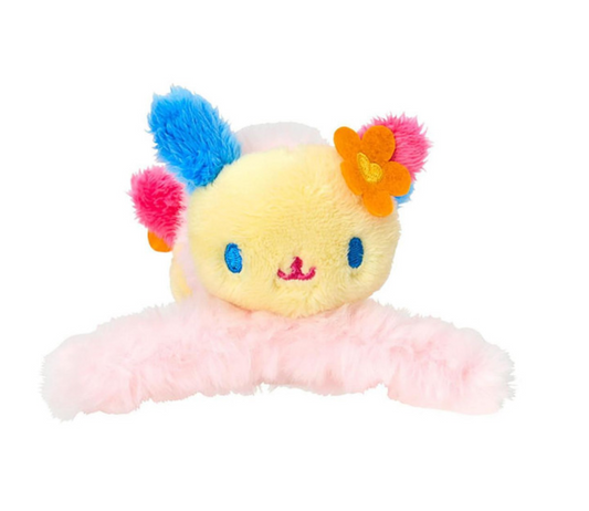 SANRIO ORIGINAL USAHANA MASCOT HAIR CLAW CLIP FLUFFY FACE
