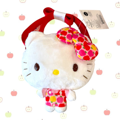 SANRIO HELLO KITTY SHOULDER BAG APPLE MASCOT KT