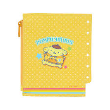 SANRIO JAPAN ORIGINAL POMPOMPURIN MINI POUCH NOSTALGIC PROFILE BOOK ACCESSORY CASE