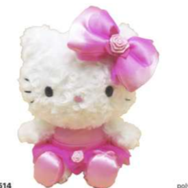 SANRIO HELLO KITTY BALLERINA PLUSH 7 IN