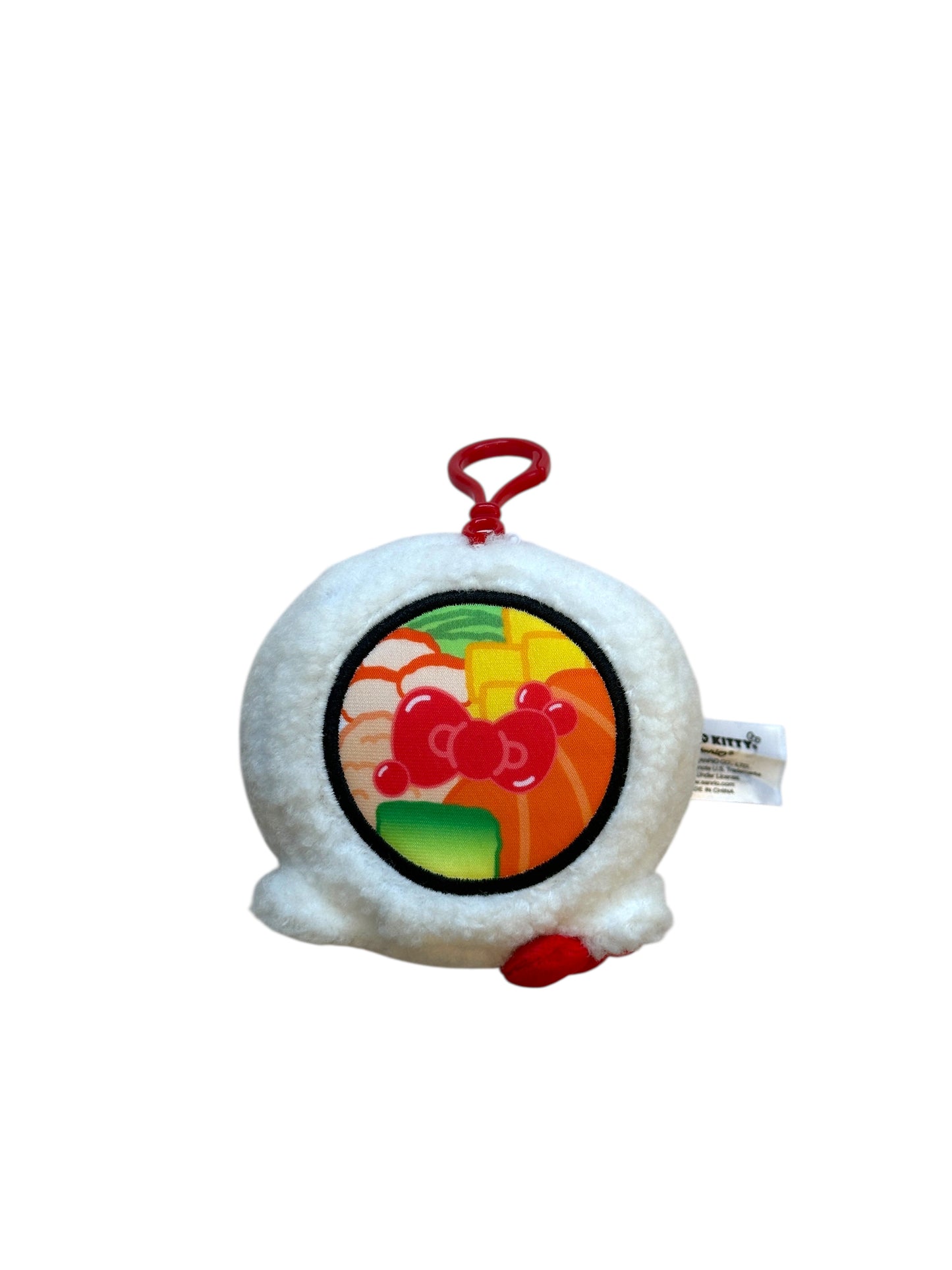 SANRIO HELLO KITTY MASCOT CLIP-ON SUSHI ROLL JAPANESE FOOD