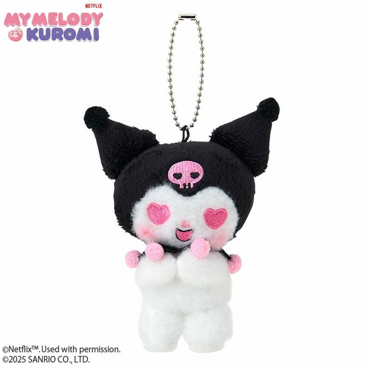 SANRIO ORIGINAL KUROMI MASCOT HOLDER NETFLIX HEART