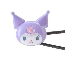 SANRIO JAPAN ORIGINAL KUROMI MASCOT HAIR TIE ROSE