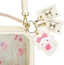 SANRIO JAPAN ORIGINAL WISH ME MELL VINYL SHOULDER BAG / POUCH