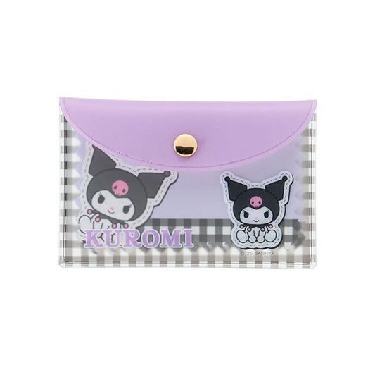 SANRIO KUROMI MEMO AND CARD CASE