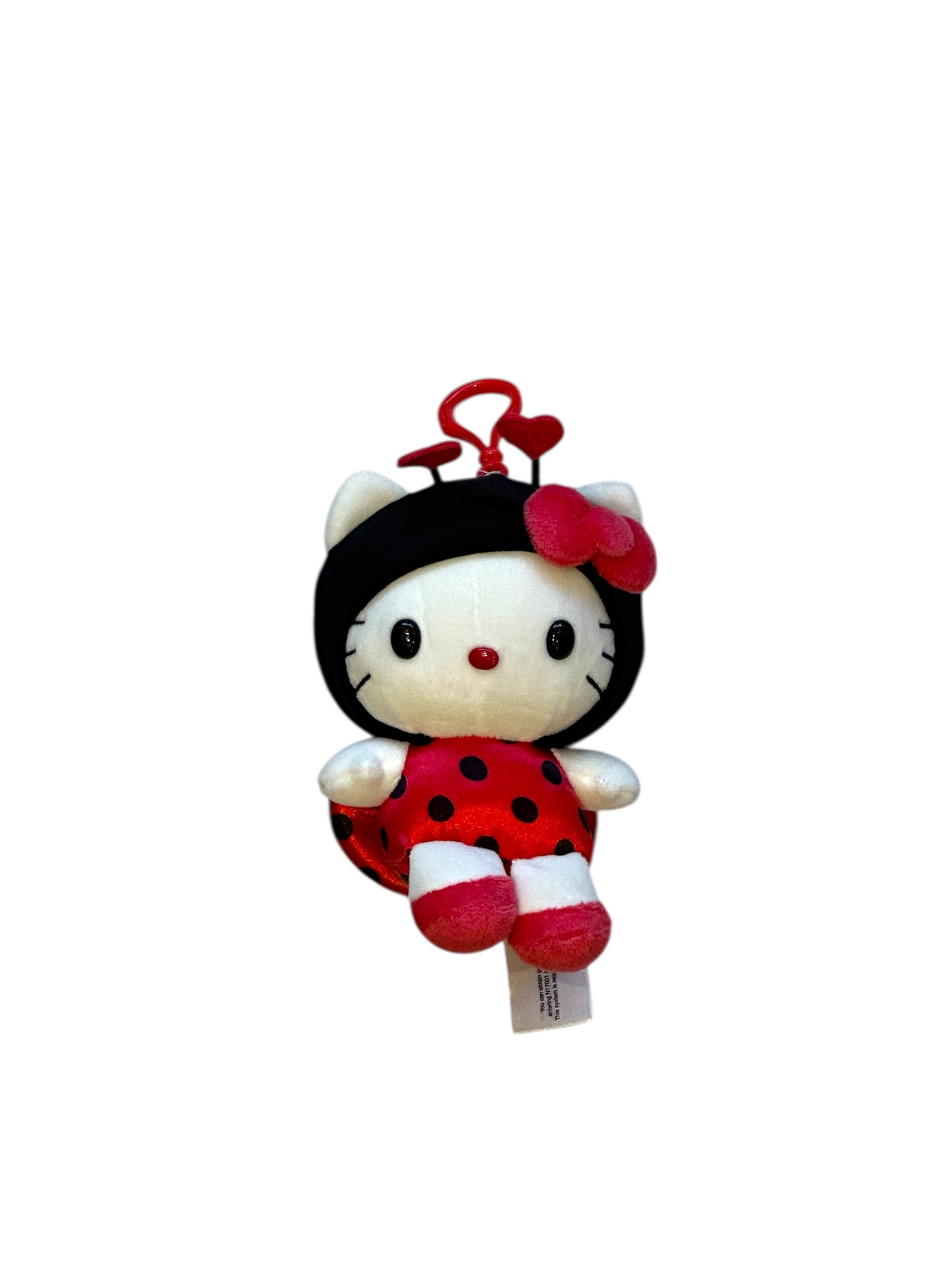 SANRIO HELLO KITTY LADY BUG MASCOT CLIP / PLUSH
