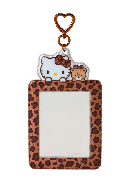 SANRIO ORIGINAL HELLO KITTY & TINY CHUM TRADING CARD HOLDER LEOPARD PRINT