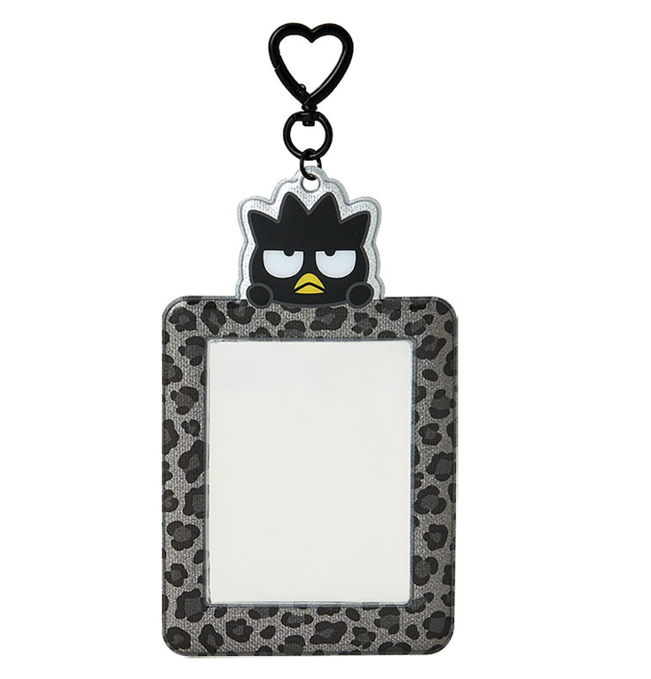 SANRIO ORIGINAL BADTZ MARU TRADING CARD HOLDER LEOPARD PRINT