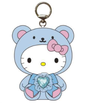 SANRIO HELLO KITTY MAR BIRTHSTONE CLIP ON CHARM