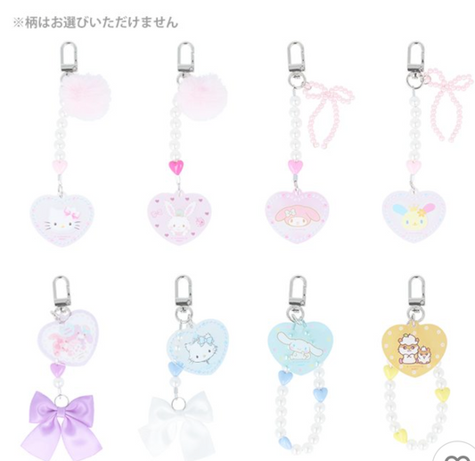 SANRIO ORIGINAL CHARACTERS Y2K BALLET CORE CHARM KEYCHAIN BLIND BOX