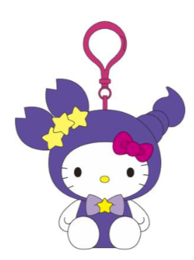 HELLO KITTY MASCOT CLIP ON SCORPIO ZODIAC