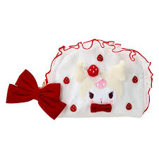 SANRIO ORIGINAL KUROMI COSMETIC POUCH STRAWBERRY SHORTCAKE 25