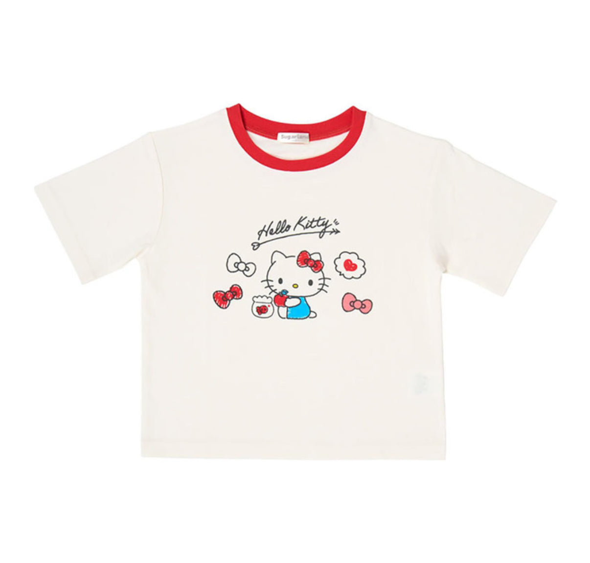 SANRIO HELLO KITTY KIDS (130 CM) TSHIRT WHITE