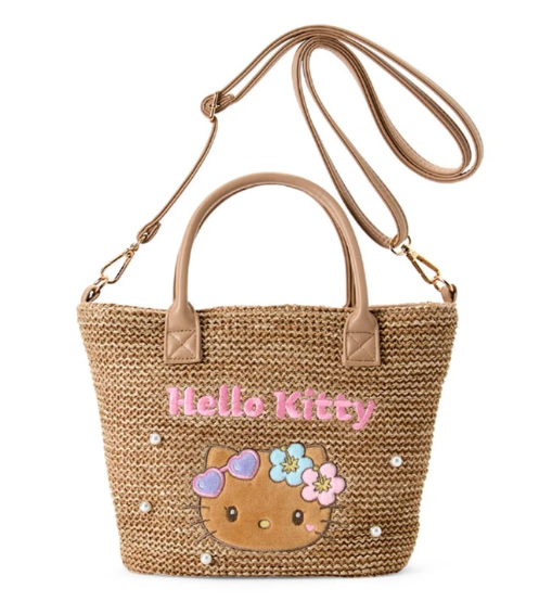 SANRIO ORIINAL HELLO KITTY SPARKLING SUMMER POOL 2 WAY SHOULDER BAG