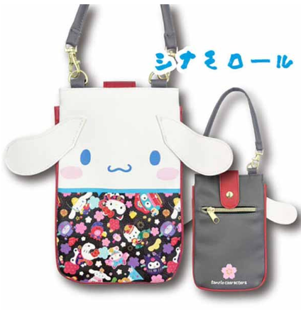 SANRIO JAPAN ORIGINAL CINNAMOROLL PHONE SLING BAG / POUCH