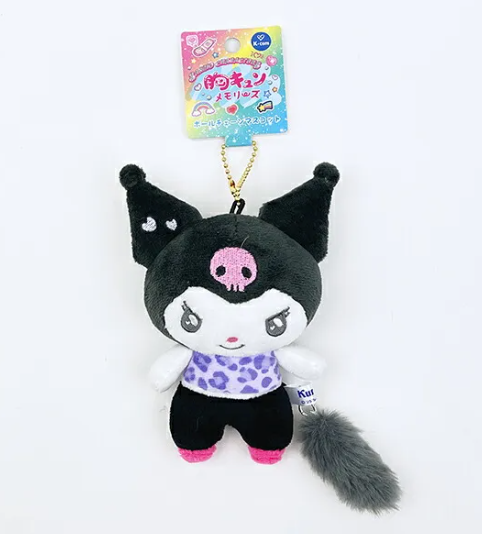 SANRIO ORIGINAL KUROMI MASCOT CHARM HEART-POUNDING MEMORIES SERIES