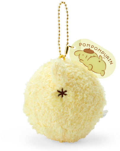 SANRIO JAPAN ORIGINAL POMPOMPURIN MASCOT HOLDER BUTT PURIPURI PUDDING