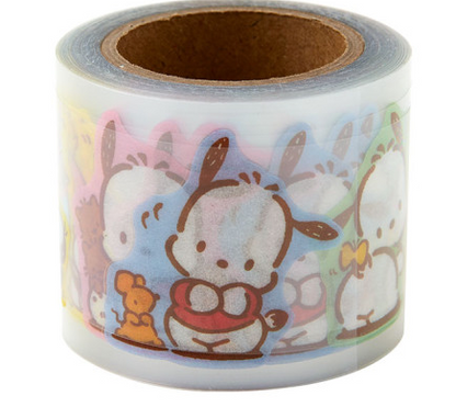 SANRIO ORIGINAL POCHACCO BOXED MASKING STICKERS / RETRO