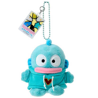 SANRIO ORIGINAL HANGYODON MASCOT HOLDER (HAPIDANBUI BOYS HAPPY BIRTHDAY 5TH ANNIVERSARY! ALL TOGETHER)