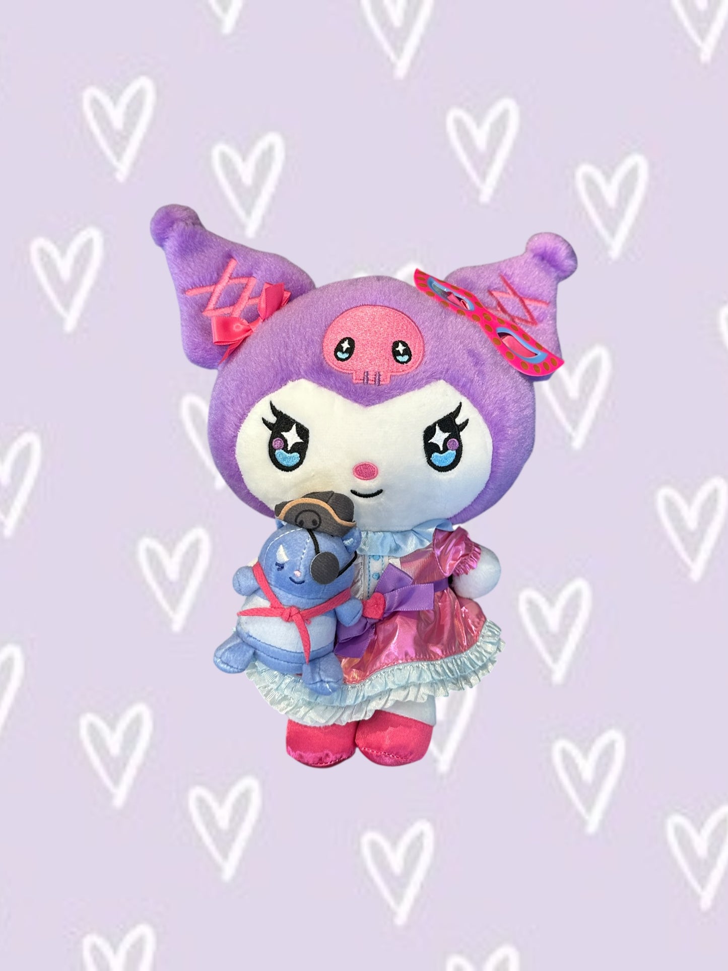 SANRIO ORIGINAL KUROMI PLUSH MASQUERADE DRESS