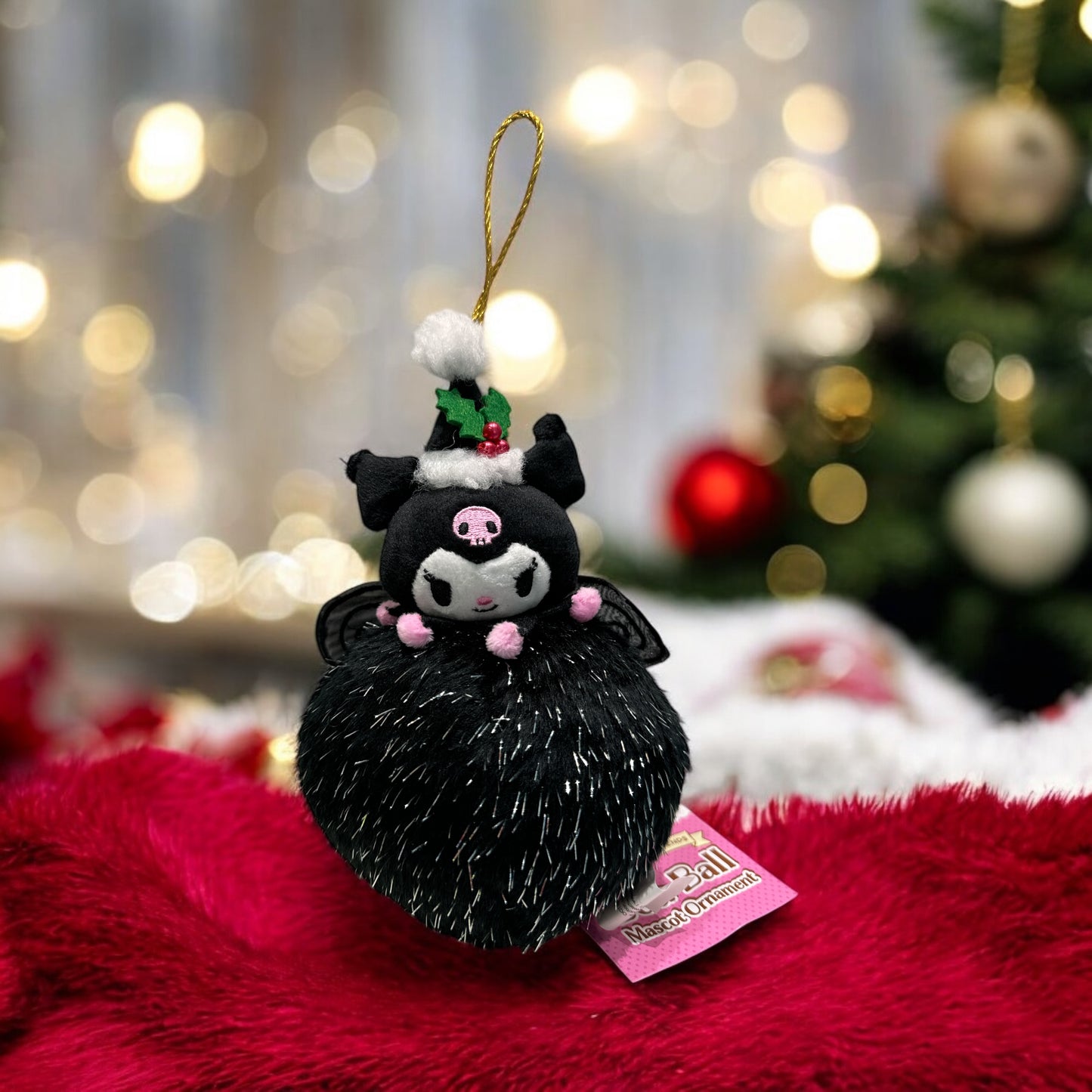 SANRIO KUROMI MASCOT ORNAMENT BOA BALL