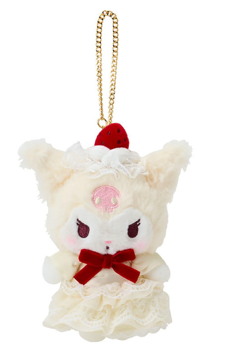 SANRIO ORIGINAL KUROMI STRAWBERRY MASCOT CHARM / PLUSH