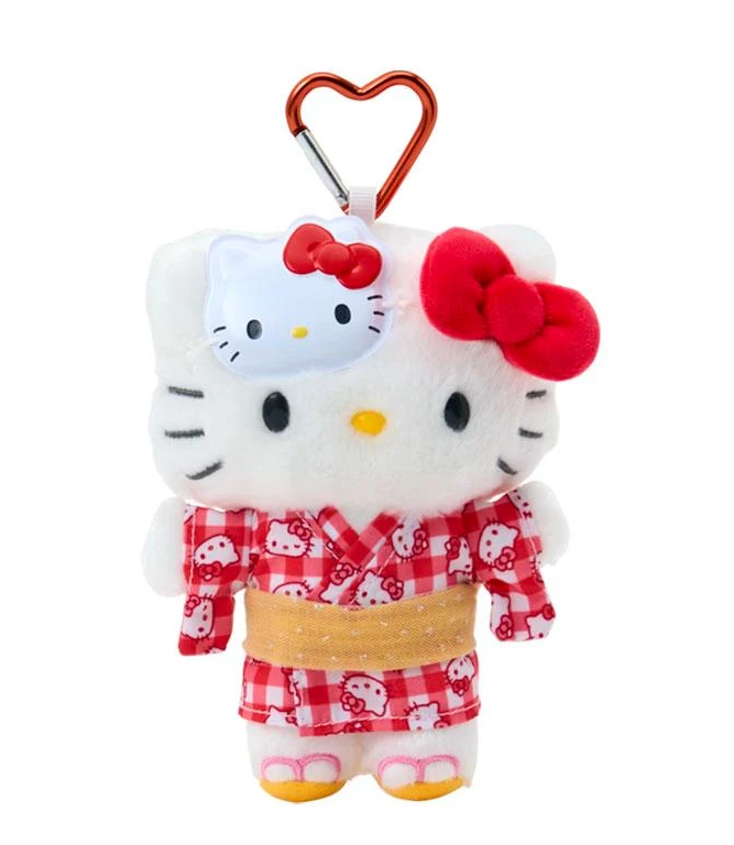 SANRIO ORIGINAL HELLO KITTY MASCOT HOLDER SUMMER SPARKLE FESTIVAL