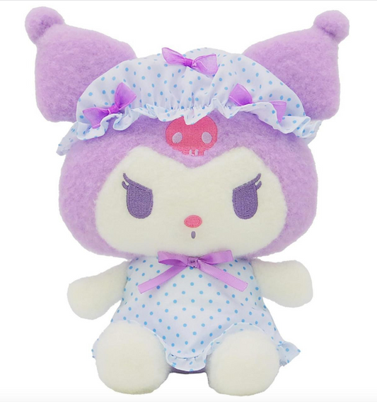 SANRIO ORIGINAL KUROMI PLUSH TOY (S) NIGHTCAP
