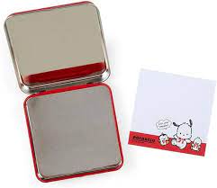 SANRIO POCHACCO 35TH ANNIVERSARY MEMO PAD WITH TIN BOX