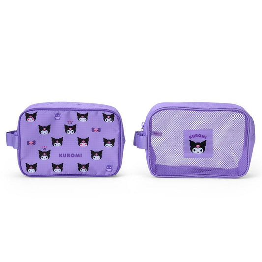 SANRIO KUROMI TRAVEL POUCH SET