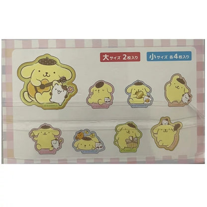 SANRIO ORIGINAL POMPOMPURIN FLAKE SEAL PN