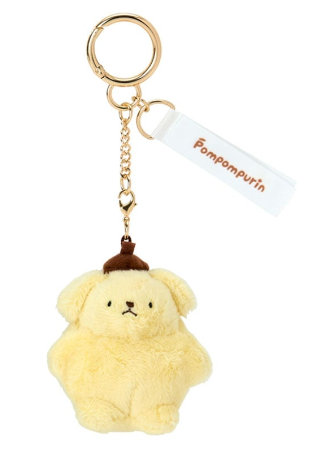 SANRIO ORIGINAL POMPOMPURIN (POMPOMPURIN FROM THOSE DAYS) MASCOT KEYCHAIN