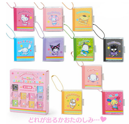 SANRIO JAPAN ORIGINAL CHARACTERS MINI MEMO NOSTAGIC PROFILE BOOK BLIND BOX