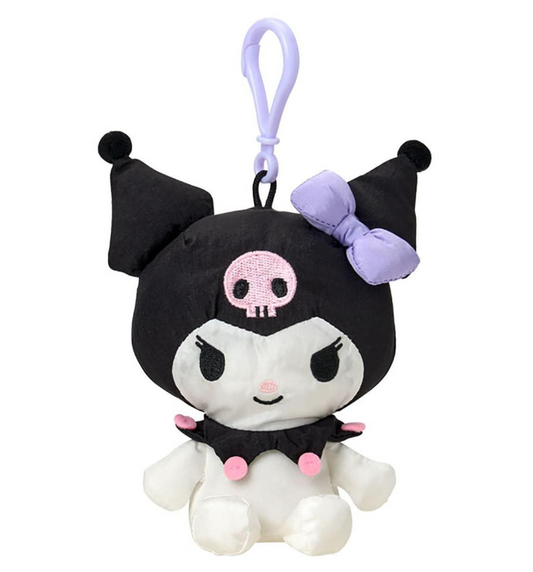 SANRIO ORIGINAL KUROMI MASCOT HOLDER FLUFFY KIDS