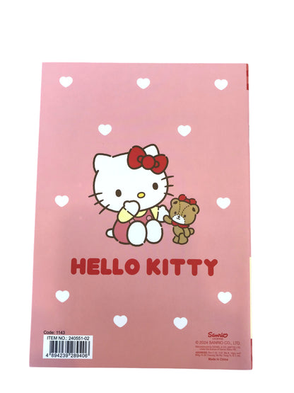 SANRIO JAPAN ORIGINAL HELLO KITTY A5 NOTEBOOK