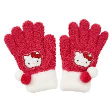 SANRIO ORIGINAL HELLO KITTY KIDS NOBIINOBI GLOVES