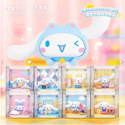 SANRIO CINNAMOROLL WEEKEND PLAN MOETCH  SERIES BLIND BOX