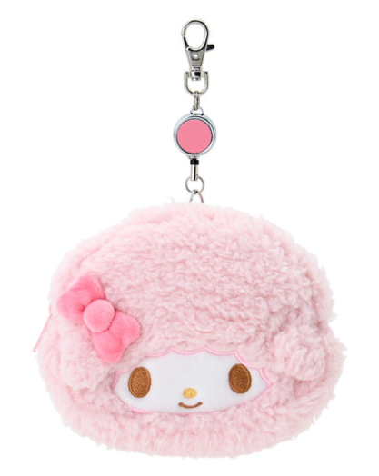 SANRIO ORIGINAL MY SWEET PIANO PASS CASE CARD HOLDER POUCH AND REEL