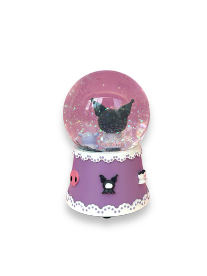 SANRIO KUROMI SNOWGLOBE W MOZART MUSIC