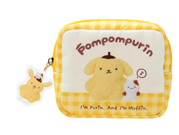 SANRIO ORIGINAL POMPOMPURIN (POMPOMPURIN FROM THOSE DAYS) POUCH