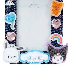 SANRIO ORIGINAL CHARACTERS DENIM PHOTO CASE CHARM