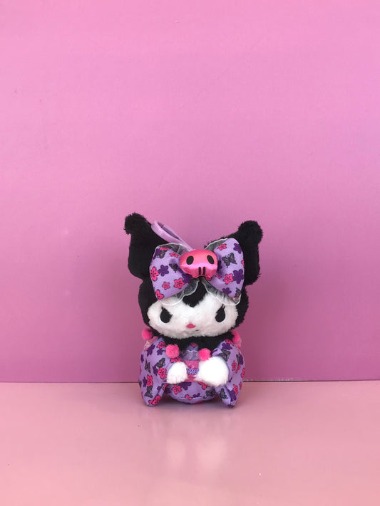 SANRIO KUROMI MASCOT CLIP ON KIMONO KU