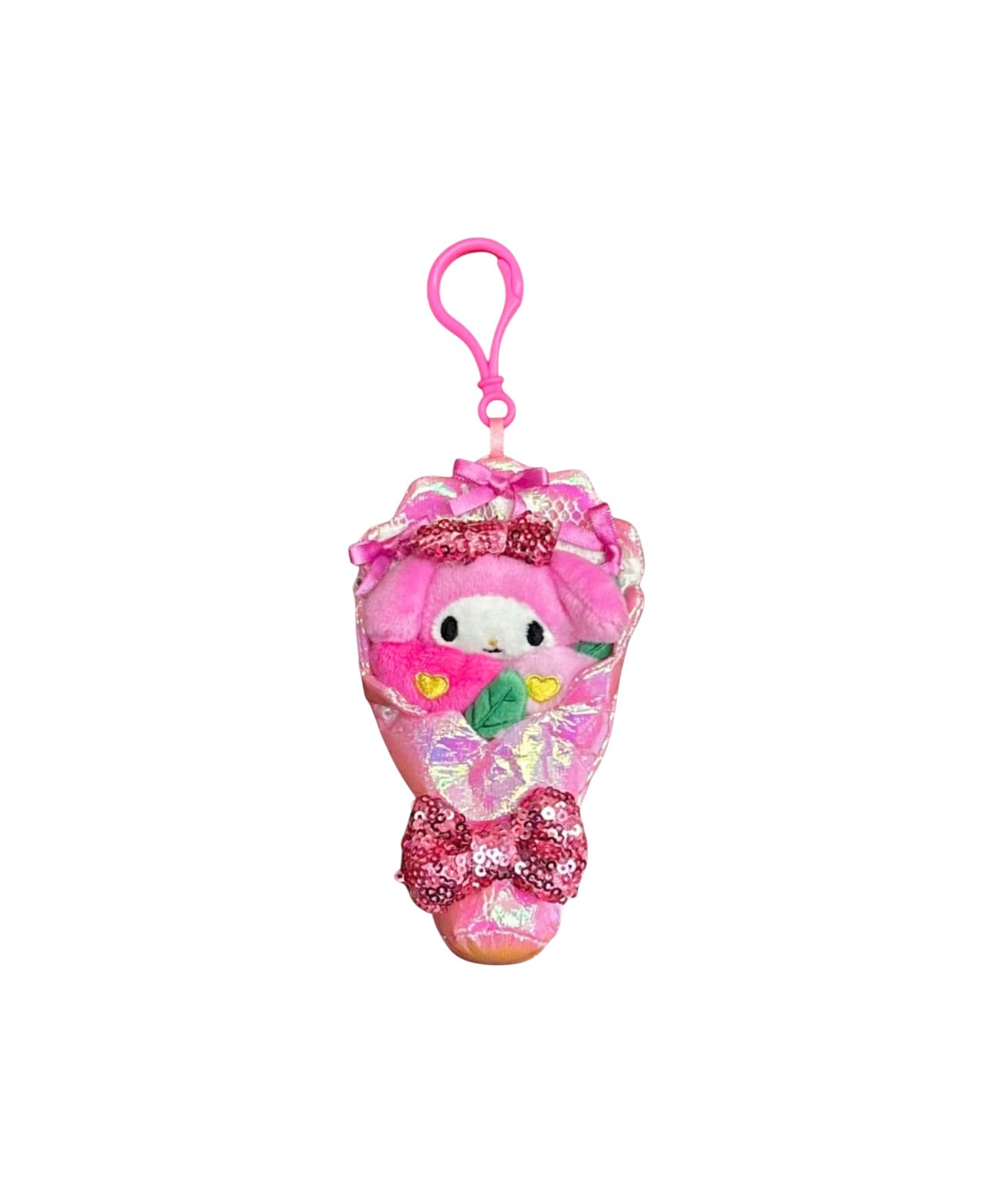 SANRIO MY MELODY MASCOT CLIP ON FLOWER BOUQUET
