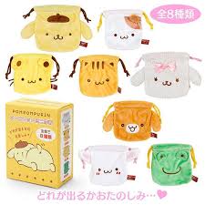 SANRIO JAPAN ORIGINAL POMPOMPURIN POUCH BOUNCY BUTT BLIND BOX