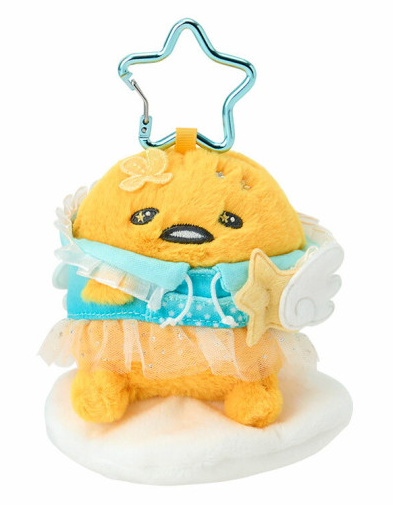 SANRIO ORIGINAL GUDETAMA SPARKLING WISH WINGS MASCOT HOLDER