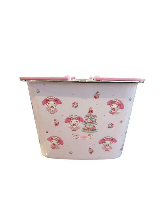SANRIO ORIGINAL MY MELODY & KUROMI 2026 KUJI #5 MY MELODY PLASTIC BASKET
